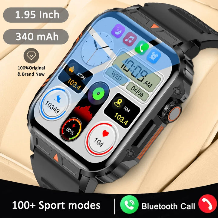Premium Waterproof Fitness Smartwatch for Men & Women, 1.92" HD Screen, Heart Rate & Blood Oxygen Monitor, Multi-Sport Mode, 
