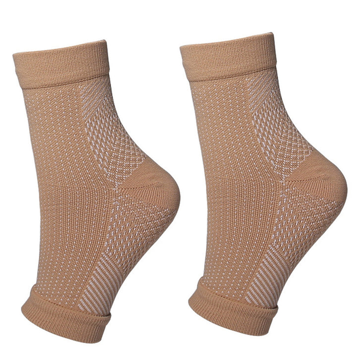 Premium Copper Compression Ankle Brace Sock for Men & Women – Pain Relief Support for Plantar Fasciitis, Heel & Foot Pain