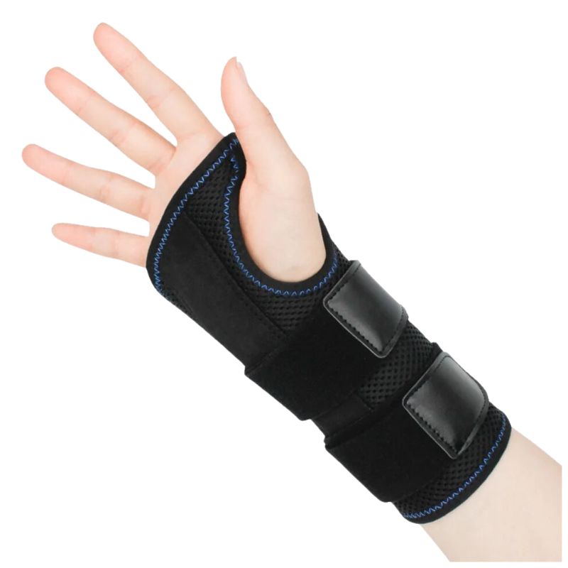 Premium Wrist Brace for Carpal Tunnel Relief – Adjustable Hand Support Splint with 3 Stabilizing Stays, Ideal Night Support, Pain Relief for Tendonitis, Arthritis & Sprains, Right or Left Hand Options, Breathable Material, Sizes M/L - StrengthXPhysiotherapy
