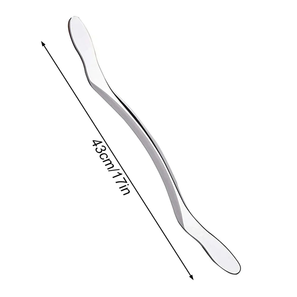 Premium Stainless Steel Gua Sha Scraping Massage Tool - IASTM for Muscle Pain Relief, Soft Tissue Mobilization, and Myofascia