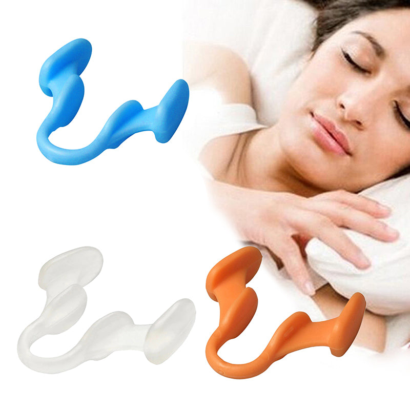 Premium Silicone Anti-Snoring Nose Clip - Comfortable Nasal Dilator for Snoring Relief, Easy Breathing, Stop Snore Aid, 