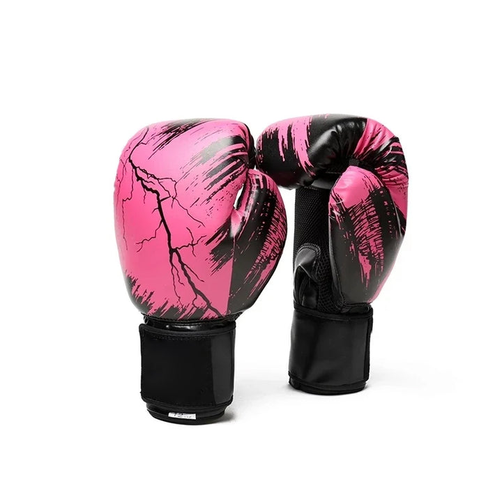 Premium PU Leather Boxing Gloves – Durable Training Gloves for Professional Fitness,  Available in Sizes 6oz to 14oz, 
