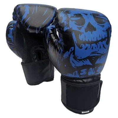 Premium PU Leather Boxing Gloves – Durable Training Gloves for Professional Fitness,  Available in Sizes 6oz to 14oz, 