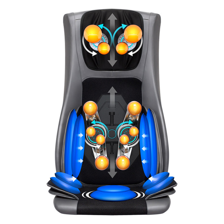 Premium Electric Full Body Massage Chair with Infrared Heating, Deep Kneading, Vibration, and Shiatsu for Neck, Back, Waist,