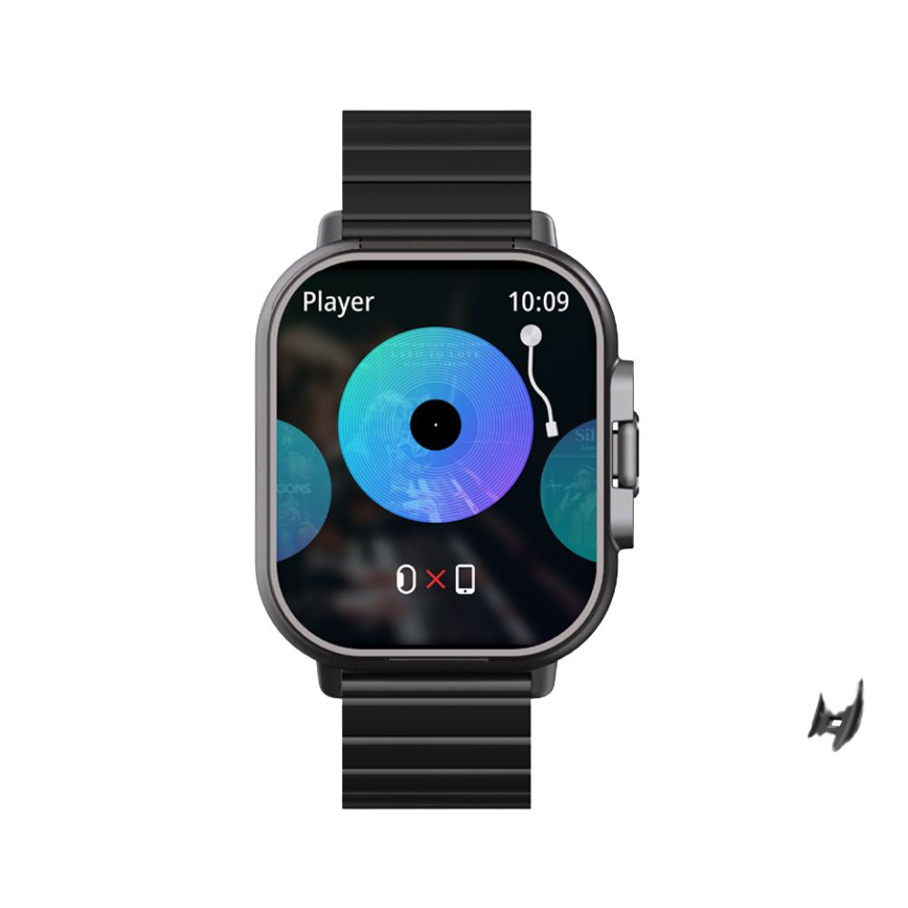 Premium 2024 Smartwatch with Earphones – Bluetooth Call, GPS Tracker, Heart Rate Monitor, Music Playback, Fitness Tracker, 