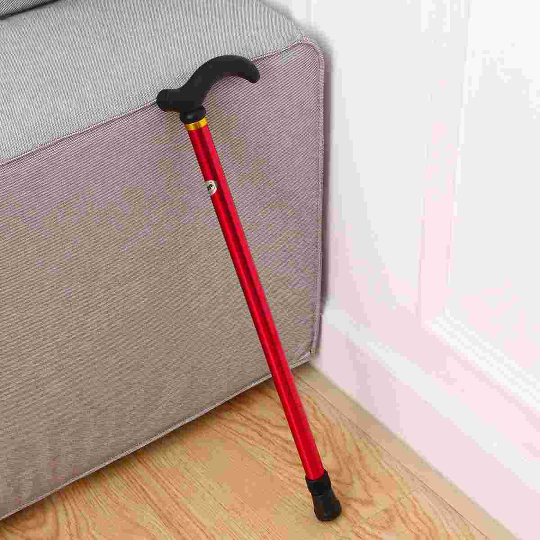 Premium Adjustable Walking Stick Cane – 2-Section Anti-Skid, Anti-Shock Crutch for Seniors, Lightweight Aluminum Alloy, Non-Slip Rubber Base, Adjustable Height 75-90cm for Hiking and Daily Support - StrengthXPhysiotherapy