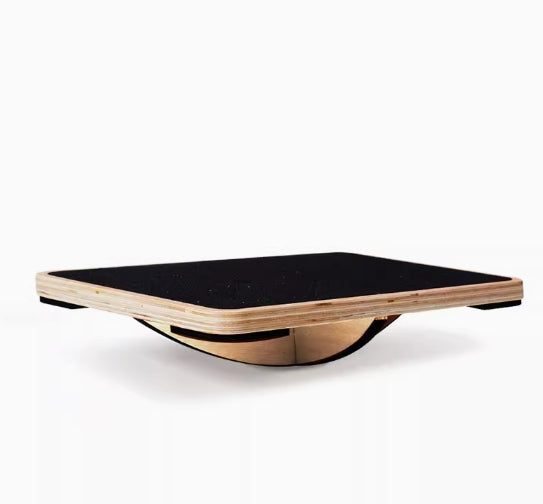 Premium Balance Board - 360° Wobble Trainer for Core Stability, Focus & Posture, Anti-Slip, Rubber Bottom for Safe & Silent