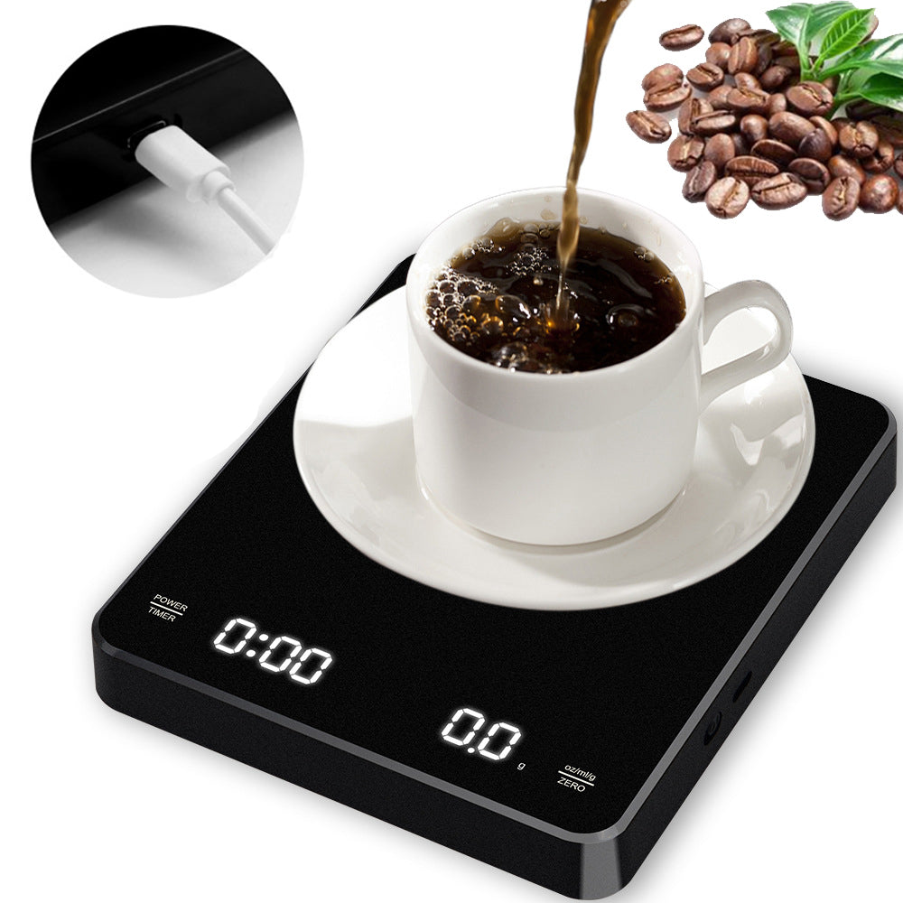 Premium Smart Digital Food Scale 10kg – Nutrition Calculator App, Rechargeable Kitchen Scale for Weight Loss, Baking, and 