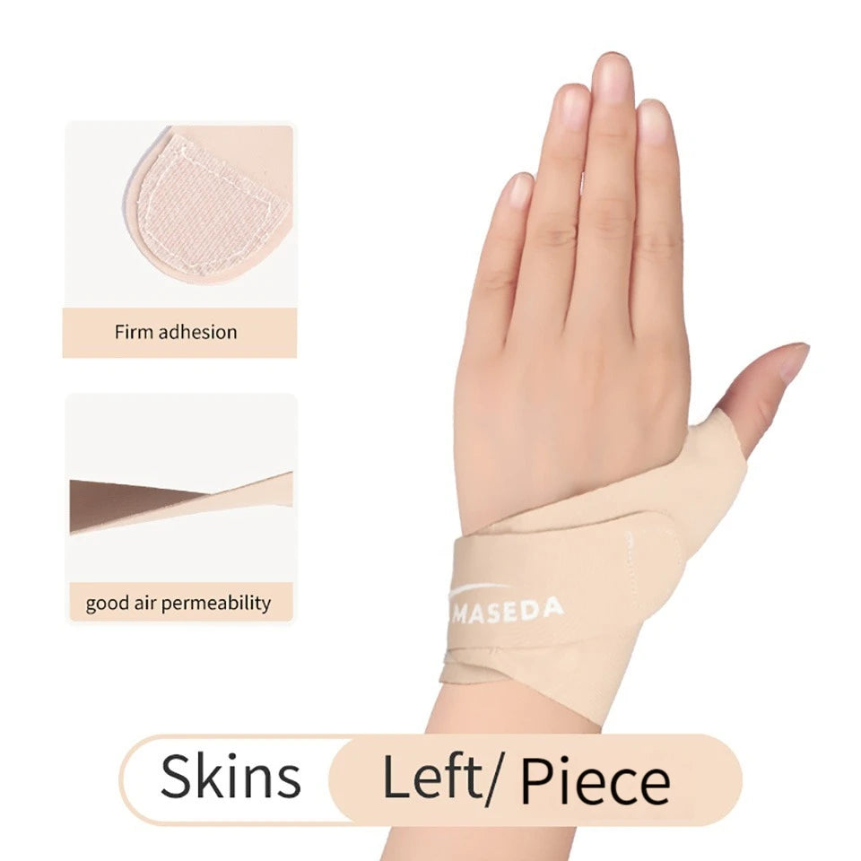 Premium Adjustable Finger Splint for Trigger Finger and Curved Finger Straightening, Support Brace with Hook & Loop Tape for