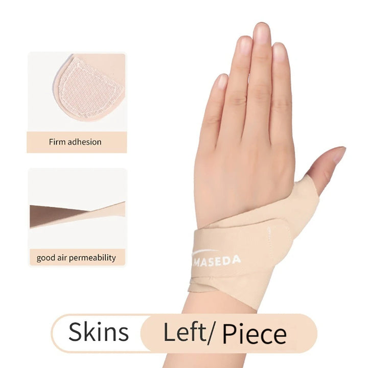 Premium Adjustable Finger Splint for Trigger Finger and Curved Finger Straightening, Support Brace with Hook & Loop Tape for