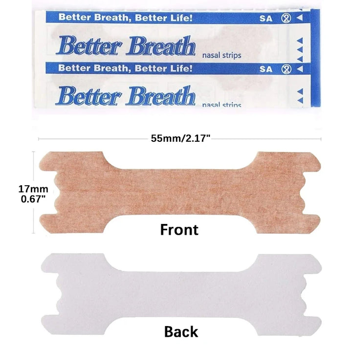 Premium 26Pcs Anti Snoring Nasal Strips for Easy Breathing, Relieves Nasal Congestion, Allergy & Cold Relief, Improves Sleep 