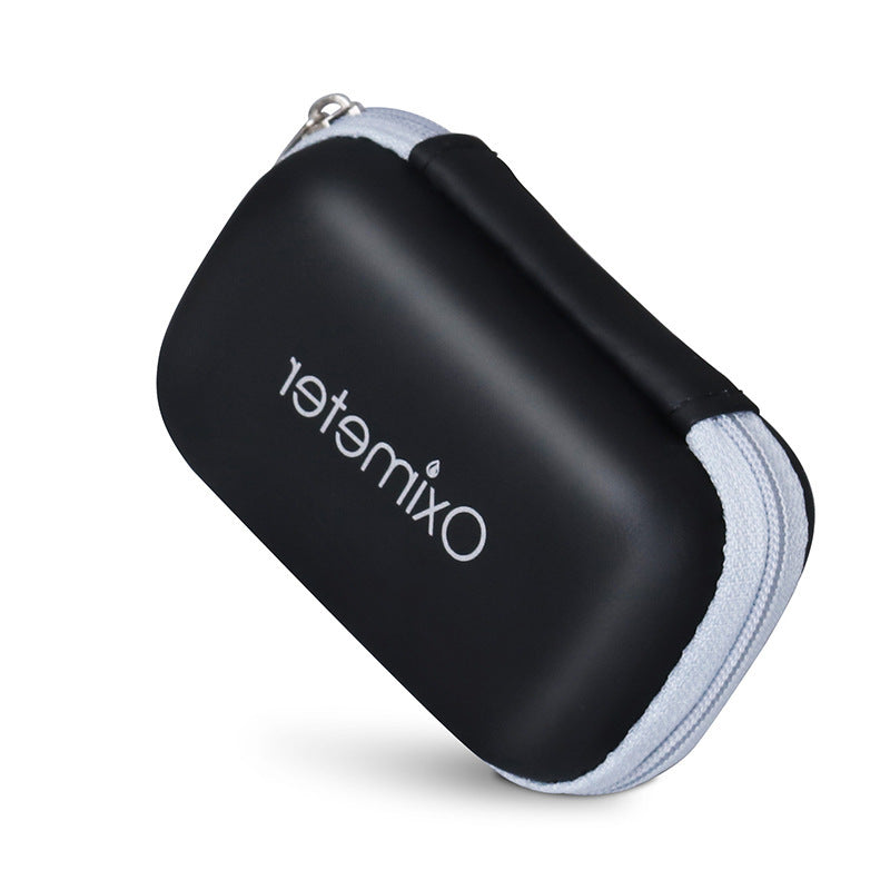 High Quality EVA Pulse Oximeter Carrying Case – Portable Water-Resistant Storage Bag for SpO2 Monitor, Earphones, Data Cable,