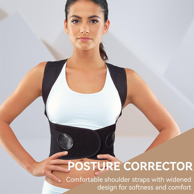 Premium Back Posture Corrector Brace for Women – Adjustable Shoulder Support Belt, Lightweight & Breathable Design for  