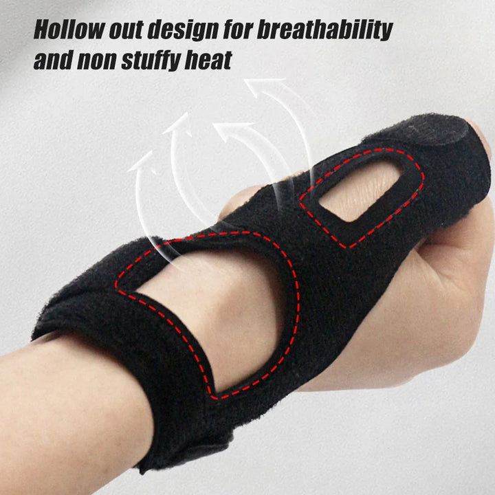 Premium Waterproof Thumb Support Brace for Tendonitis, Trigger Finger, and De Quervain’s Pain Relief – Semi-Rigid Stabilizer