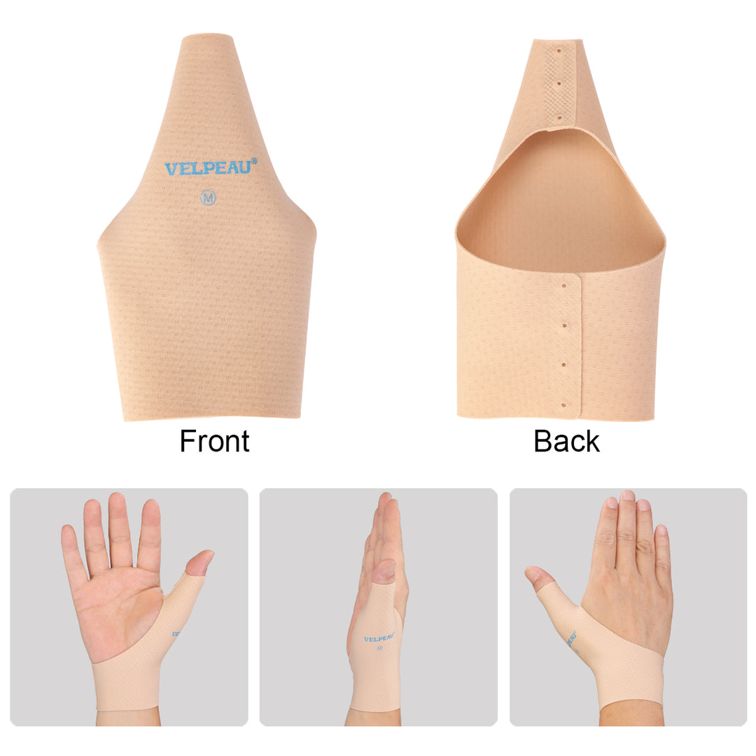 Premium Elastic Thumb Support Brace for Arthritis & Tendonitis Pain Relief, Splashproof Compression Sleeve for Daily Use, 