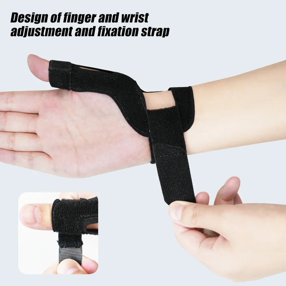 Premium Waterproof Thumb Support Brace for Tendonitis, Trigger Finger, and De Quervain’s Pain Relief – Semi-Rigid Stabilizer