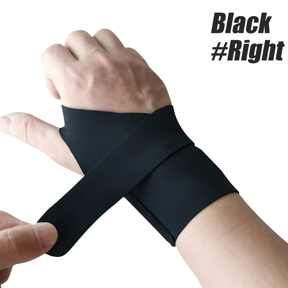 Premium Sports Wrist Support – Neoprene Elastic Bandage for Basketball, Fitness & Hand Palm Protection, Adjustable Winding 