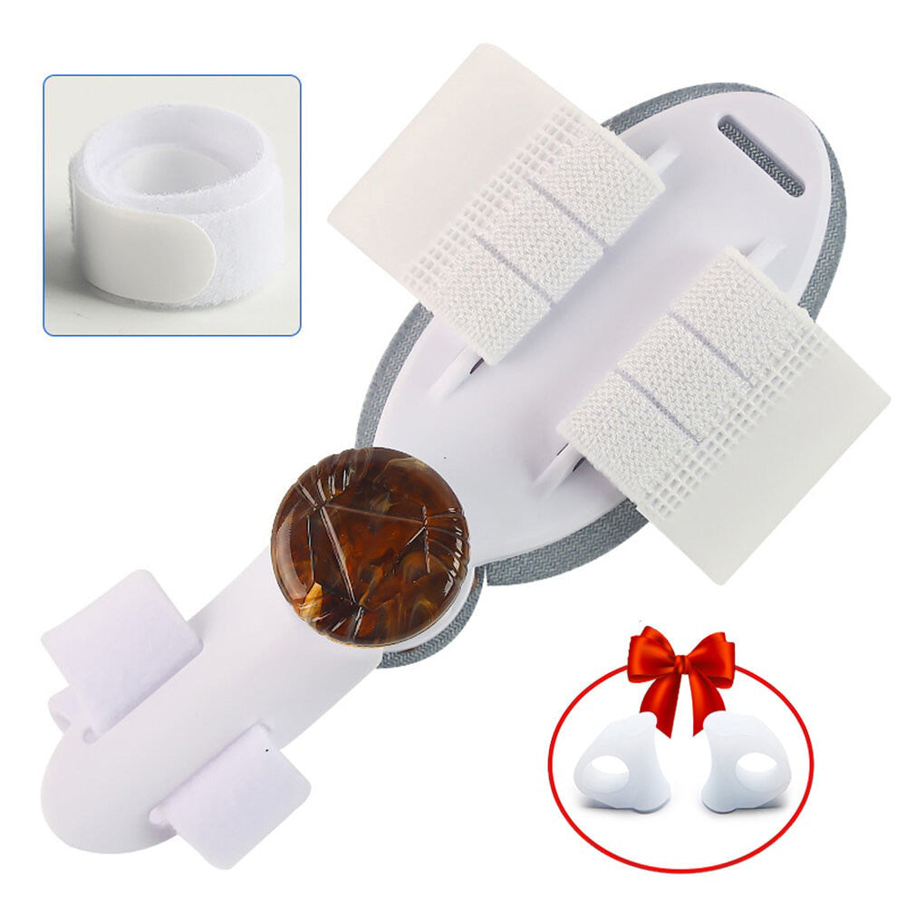 Premium Adjustable Bunion Corrector - Hallux Valgus Toe Straightener with Orthopedic Splint, Rotatable Toe Separator for Pain