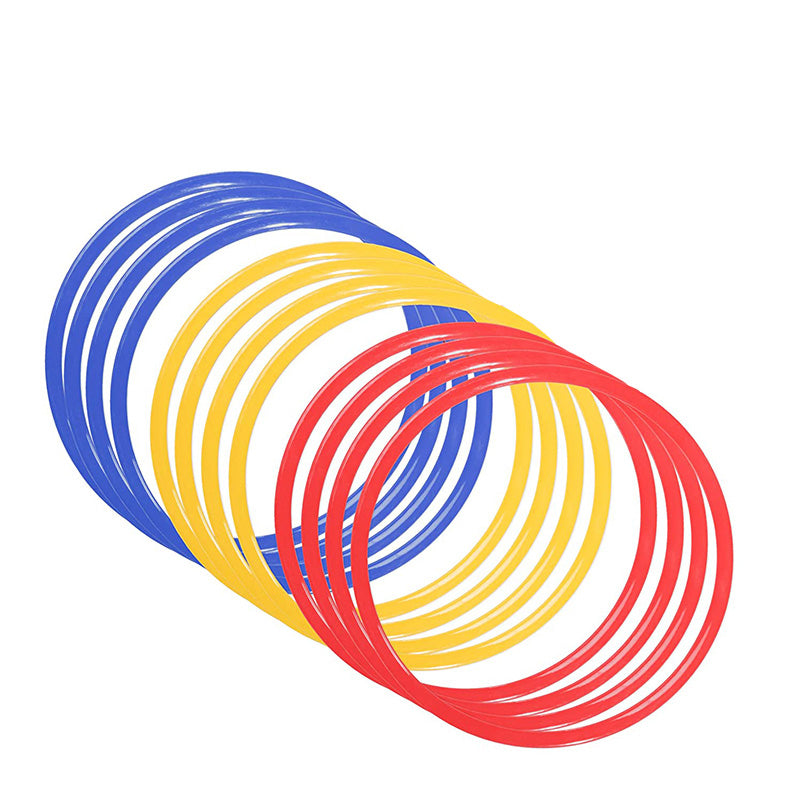 Premium Agility Training Rings for Soccer & Football – Portable Speed & Agility Equipment – Durable ABS Material, 30cm/40cm