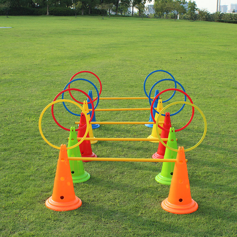 Premium Agility Training Rings for Soccer & Football – Portable Speed & Agility Equipment – Durable ABS Material, 30cm/40cm