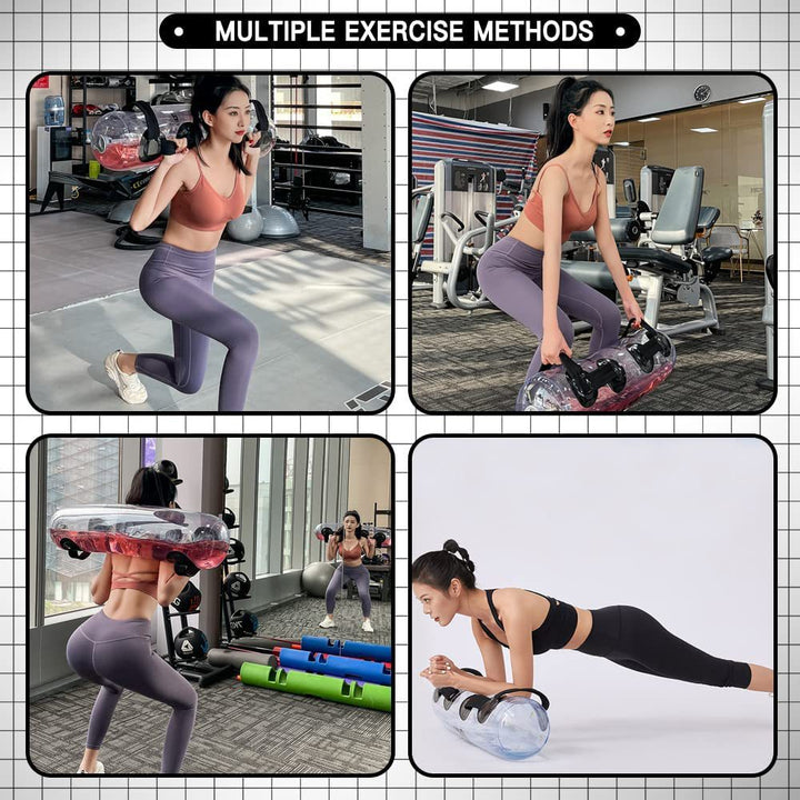 Premium Aqua Bag – Portable Inflatable Water Weightlifting Bag for Home Gym, Fitness, & Bodybuilding – Adjustable Resistance 