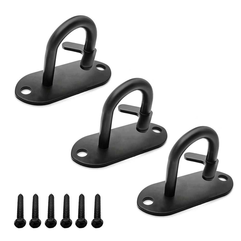 Premium Battle Rope Anchor Kit – Heavy Duty Ti Steel Wall Mount for Resistance Bands & Fitness Accessories – Anti-Rust, 