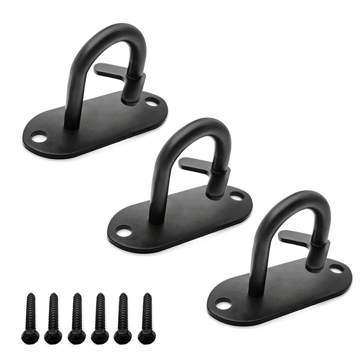 Premium Battle Rope Anchor Kit – Heavy Duty Ti Steel Wall Mount for Resistance Bands & Fitness Accessories – Anti-Rust, 