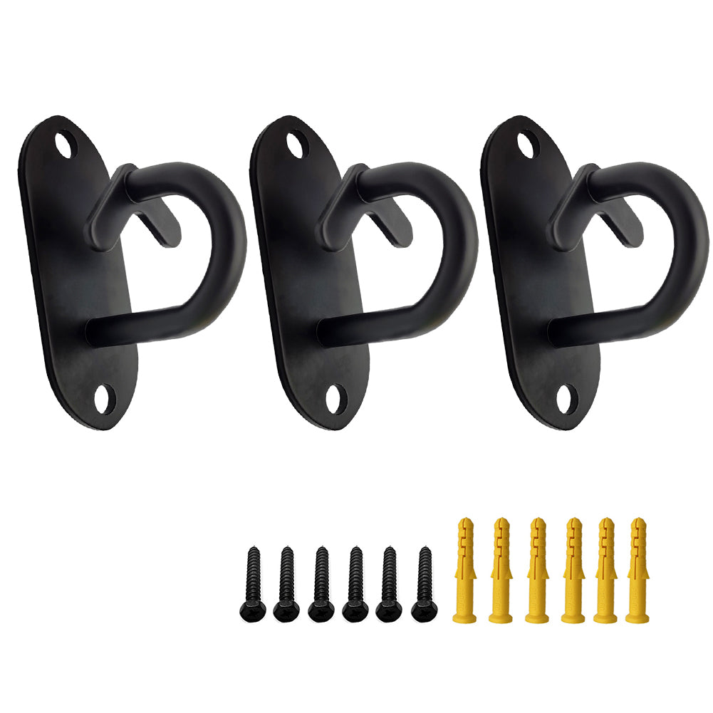 Premium Battle Rope Anchor Kit – Heavy Duty Ti Steel Wall Mount for Resistance Bands & Fitness Accessories – Anti-Rust, 