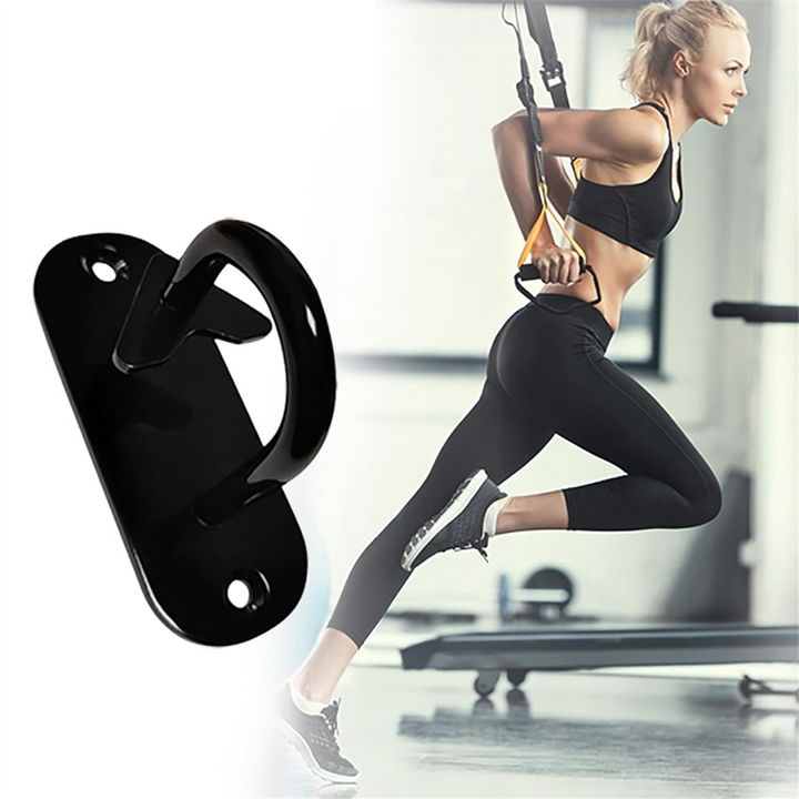 Premium Battle Rope Anchor Kit – Heavy Duty Ti Steel Wall Mount for Resistance Bands & Fitness Accessories – Anti-Rust, 