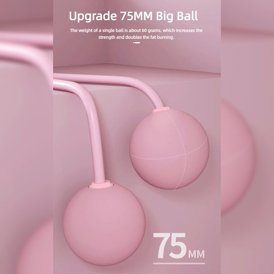 Premium Cordless Jump Rope with Heavy Balls – Rapid Speed Skipping Rope for Home Gym & Fitness Training, Anti-Winding Design, Adjustable Length, Thick Foam Handles, Ideal for Cardio, Bodybuilding & Fat Burning Exercise (Copy)