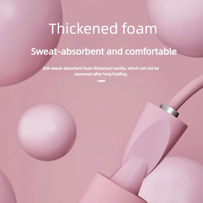 Premium Cordless Jump Rope with Heavy Balls – Rapid Speed Skipping Rope for Home Gym & Fitness Training, Anti-Winding Design, Adjustable Length, Thick Foam Handles, Ideal for Cardio, Bodybuilding & Fat Burning Exercise (Copy)