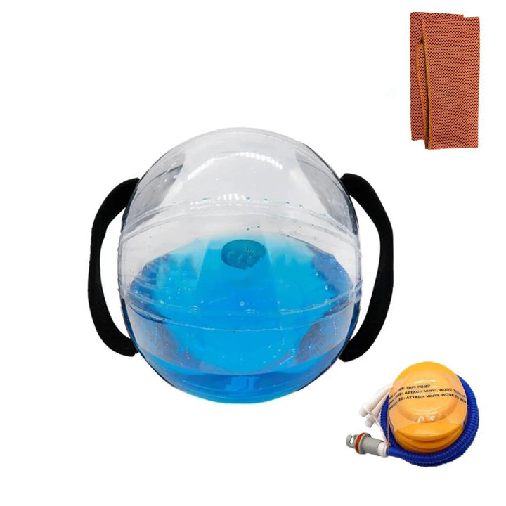 Premium Fitness Aqua Power Bag – Adjustable 15KG Water Weightlifting Bag for Bodybuilding, CrossFit & Strength Training – Heavy Duty PVC Material, Safe & Durable