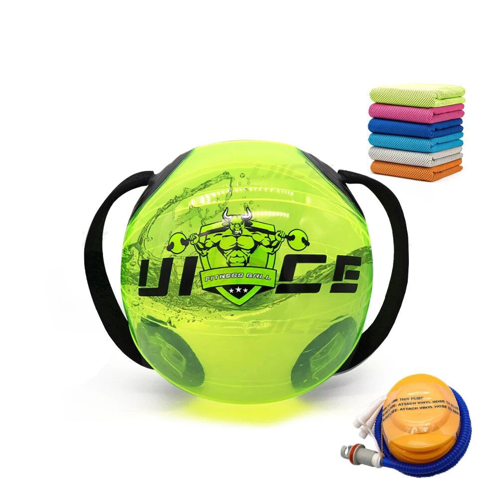 Premium Fitness Aqua Power Bag – Adjustable 15KG Water Weightlifting Bag for Bodybuilding, CrossFit & Strength Training – Heavy Duty PVC Material, Safe & Durable