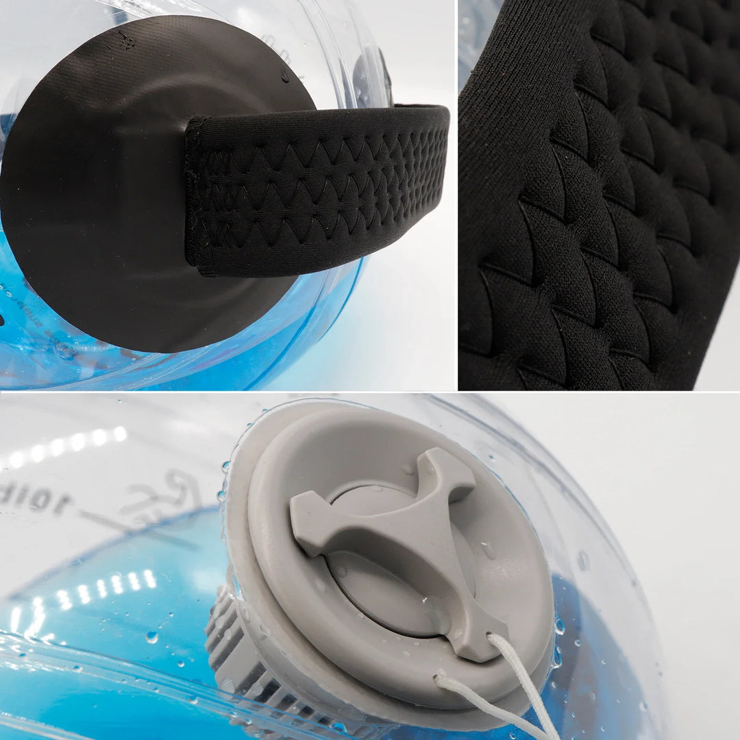 Premium Fitness Aqua Power Bag – Adjustable 15KG Water Weightlifting Bag for Bodybuilding, CrossFit & Strength Training – Heavy Duty PVC Material, Safe & Durable