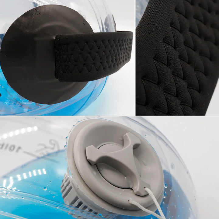 Premium Fitness Aqua Power Bag – Adjustable 15KG Water Weightlifting Bag for Bodybuilding, CrossFit & Strength Training – Heavy Duty PVC Material, Safe & Durable