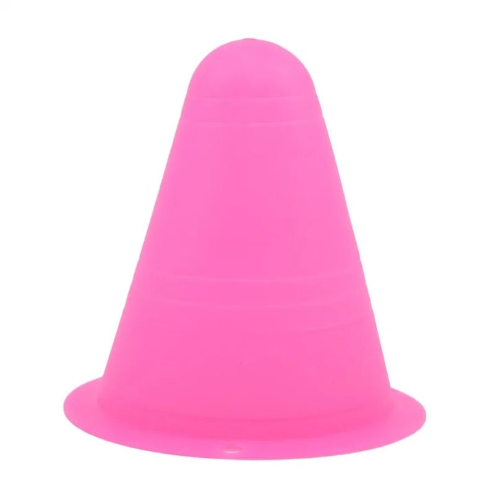 Premium Football Marking Cones – 10 Pcs Slalom Marker Set for Soccer & Roller Skating – Durable PE Material, 7.5cm Diameter, Multiple Colors
