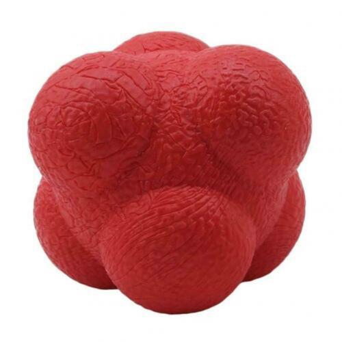 Premium Reaction Training Ball for Speed & Agility – Hexagonal Silicone Reflex Ball for Coordination & Sports Fitness  