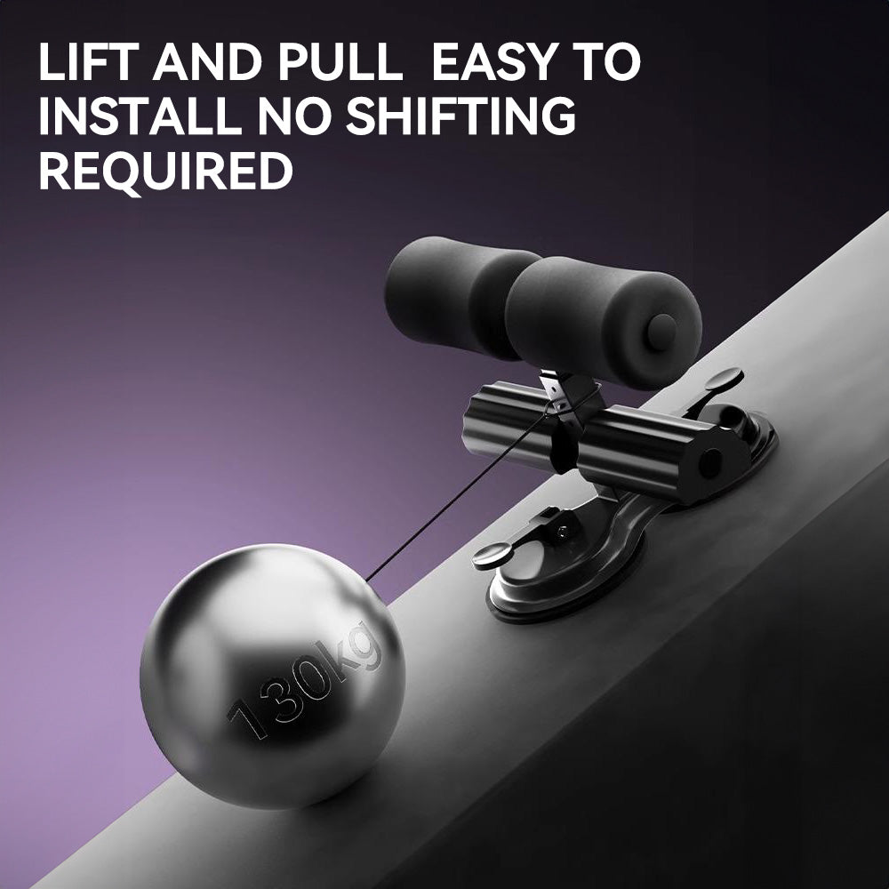 Premium Sit-Up Abdominal Trainer – Portable Core Workout Tool with Suction Cups – Easy Install Push-Up Device for Abdominal 