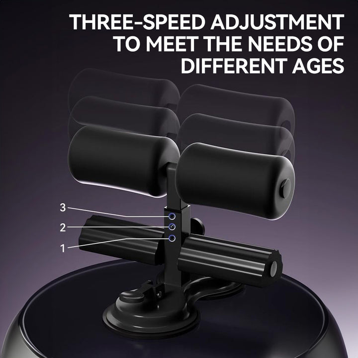 Premium Sit-Up Abdominal Trainer – Portable Core Workout Tool with Suction Cups – Easy Install Push-Up Device for Abdominal 
