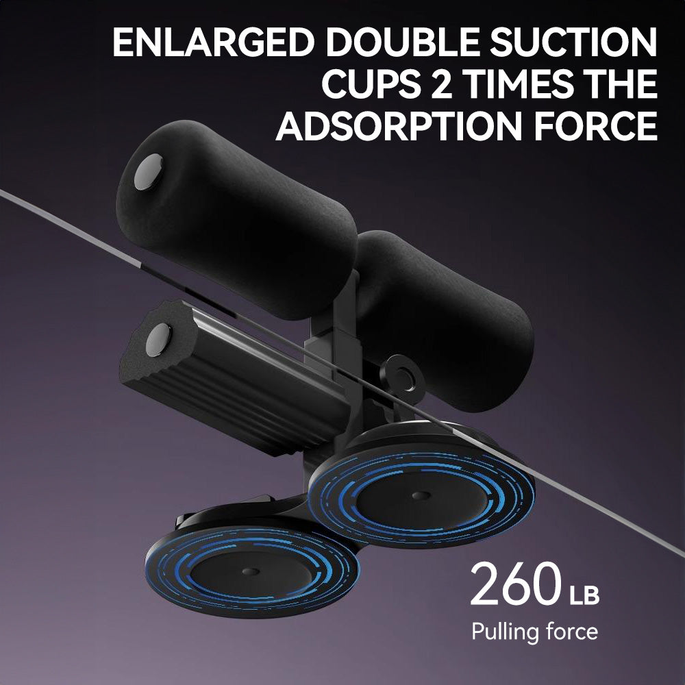 Premium Sit-Up Abdominal Trainer – Portable Core Workout Tool with Suction Cups – Easy Install Push-Up Device for Abdominal 
