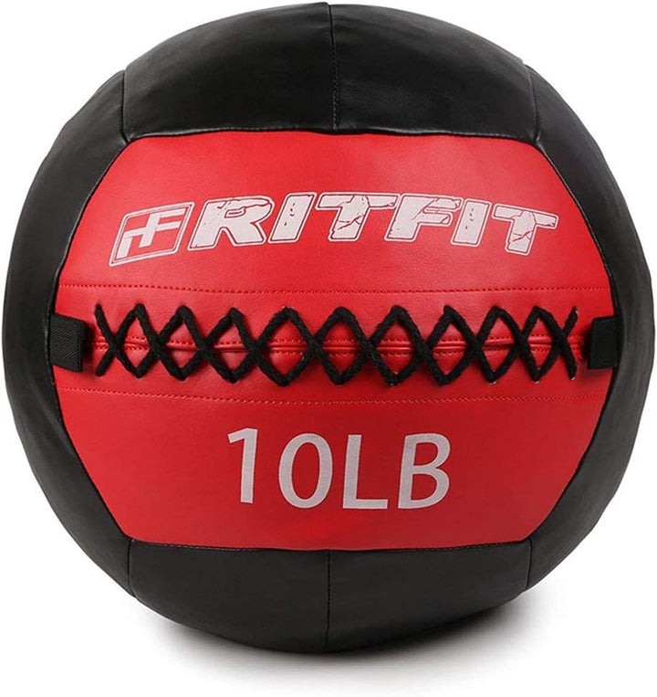 Premium Snatch Wall Medicine Ball – Adjustable 2-15kg for CrossFit & Balance Training – Soft Grip, Durable Artificial