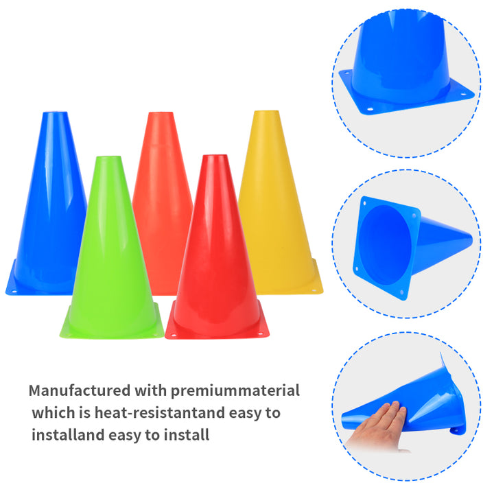 Premium Soccer Speed & Agility Training Set – 19.6ft Agility Ladder, Marking Disks, Training Cones & Parachute for Football