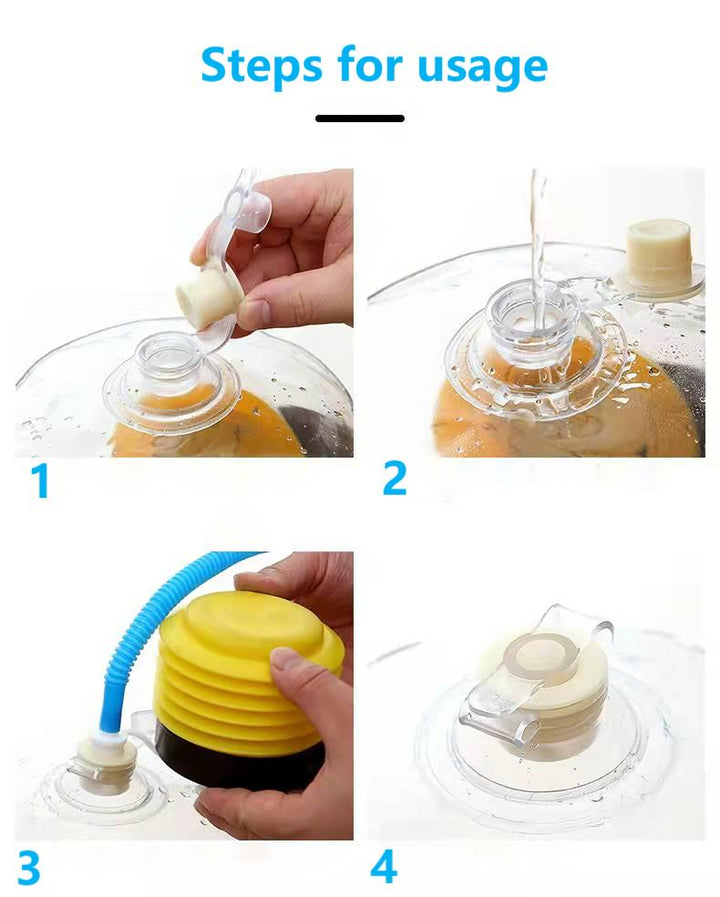 Premium Weight-Bearing Water Bag – Portable Exercise Tool for Home Gym, Weightlifting, Core Strength Training & Bodybuilding 