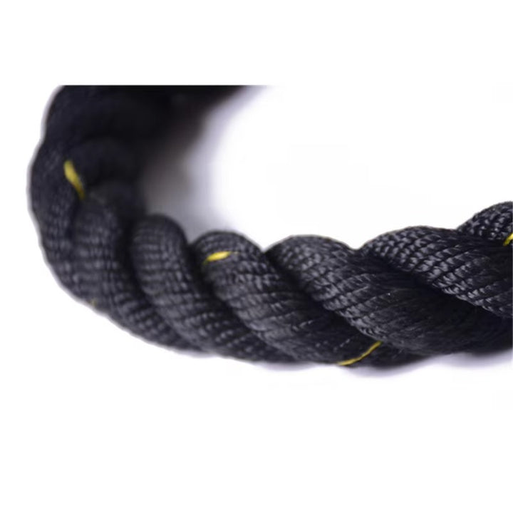 Premium Weighted Jump Rope – 9ft/9.8ft Heavy Skipping Battle Rope for Power & Strength Training – Durable Polyester, Comfort Handles – Full Body & Core Workout for Agility & Endurance