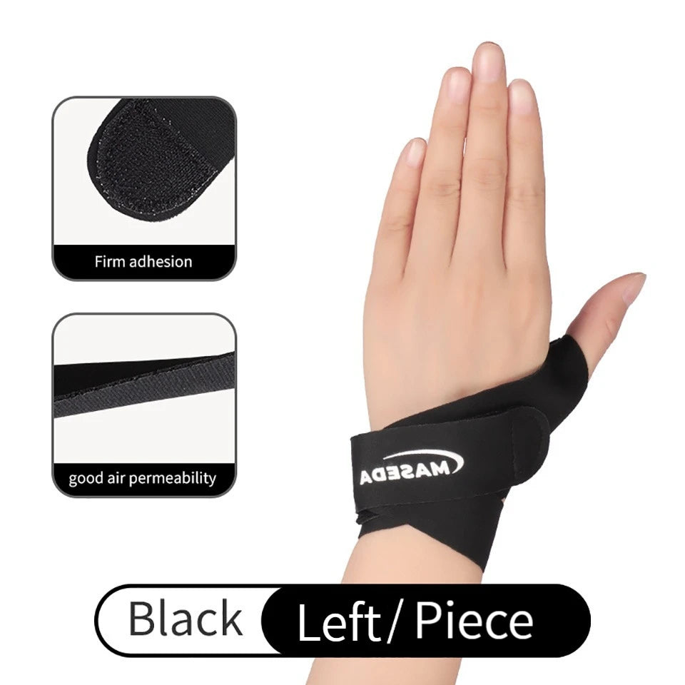 Premium Adjustable Finger Splint for Trigger Finger and Curved Finger Straightening, Support Brace with Hook & Loop Tape for