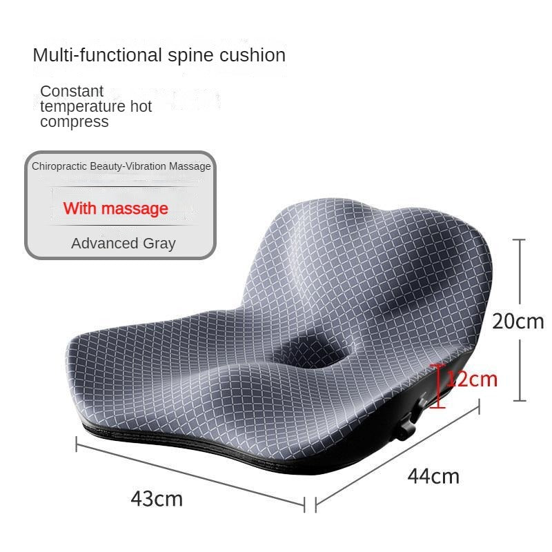 Product Description: Premium Coccyx Memory Foam Orthopedic Pillow – Tailbone & Hemorrhoid Pain Relief Seat Cushion for Office