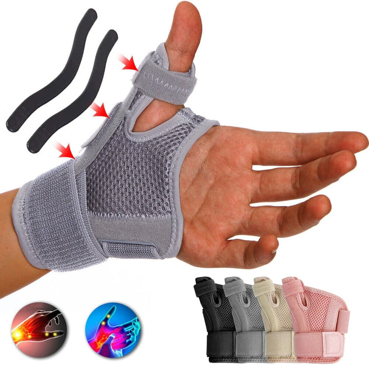 Premium Thumb Support Brace – CMC Joint Stabilizer Orthosis Spica Splint for Arthritis, Osteoarthritis, Tendonitis & Pain Relief – Comfortable & Adjustable Stabilization for Thumb Instability - StrengthXPhysiotherapy
