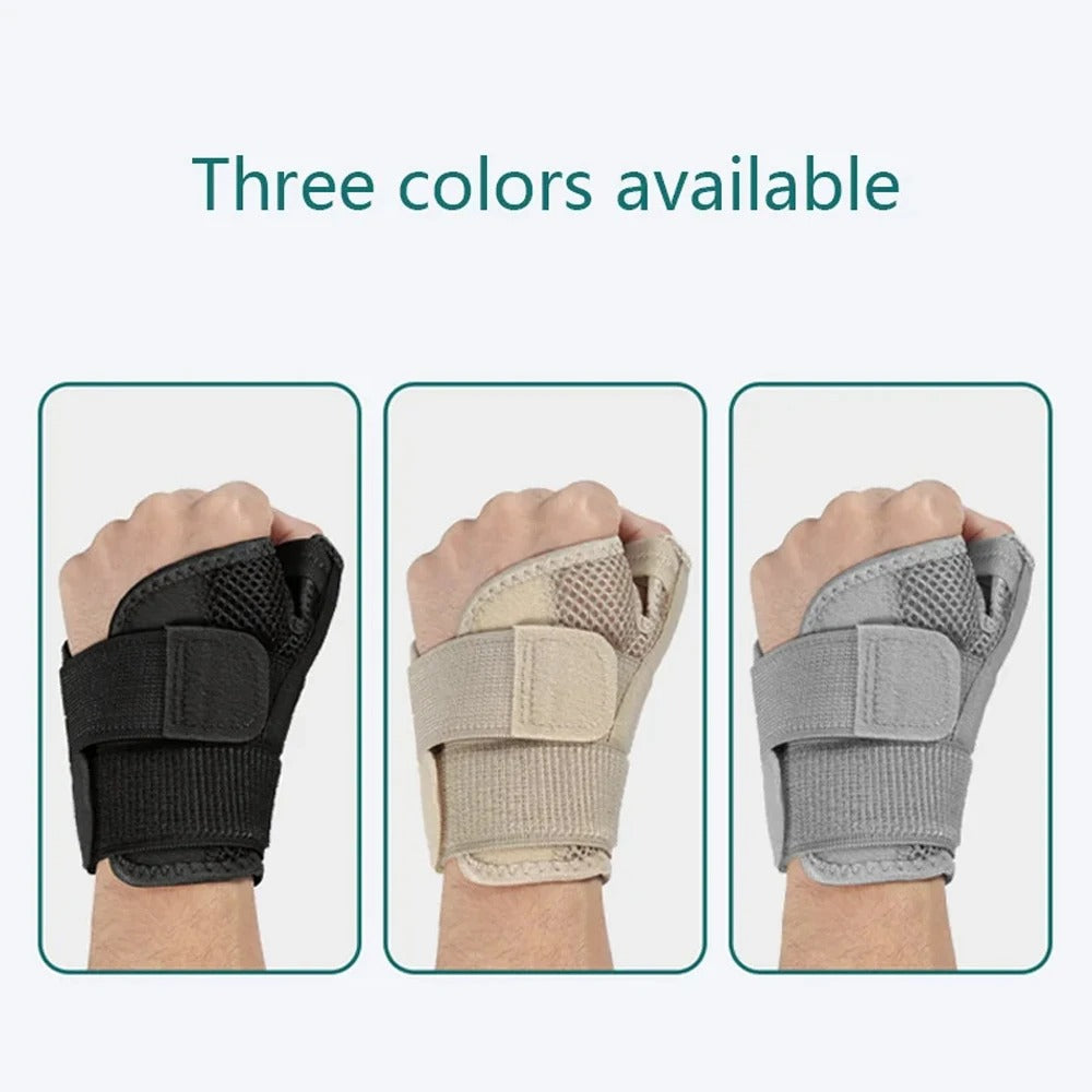 Premium Thumb Support Brace – CMC Joint Stabilizer Orthosis Spica Splint for Arthritis, Osteoarthritis, Tendonitis & Pain Relief – Comfortable & Adjustable Stabilization for Thumb Instability - StrengthXPhysiotherapy