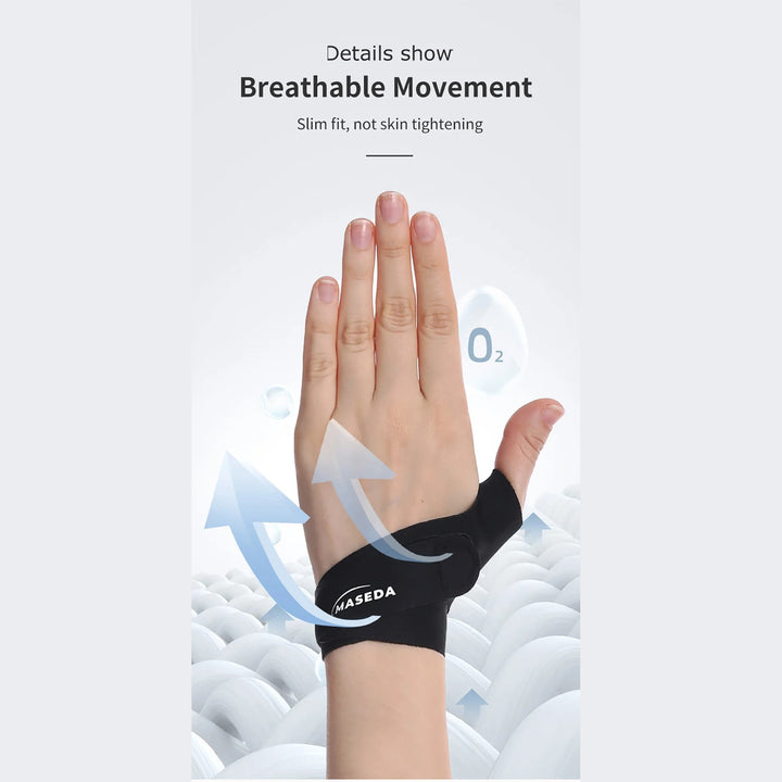 Premium Adjustable Finger Splint for Trigger Finger and Curved Finger Straightening, Support Brace with Hook & Loop Tape for Injury Recovery, Arthritis Relief, and Finger Protection – Fits All Sizes - StrengthXPhysiotherapy