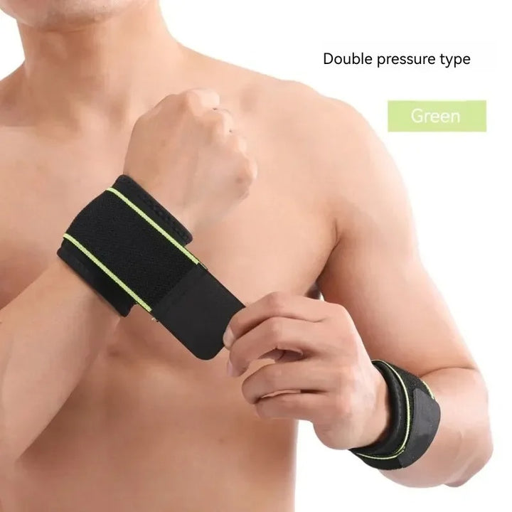 Premium Sports Wrist Guards – Lightweight Adjustable Wristbands for Basketball, Badminton, Volleyball & Fitness, Pressurized Winding for Wrist Stabilization, Universal Fit, Durable and Comfortable - StrengthXPhysiotherapy